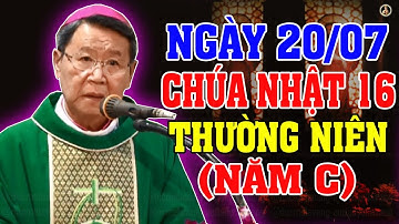 (NGÀY 20/07) LỄ CHÚA NHẬT 16 THƯỜNG NIÊN | Bài giảng SÂU SẮC của ĐC Phêrô Nguyễn Văn Khảm
