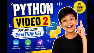 Python Tutorial in Hindi | video 2  | Variables, Identifier Rules Types with Practical | Beginners