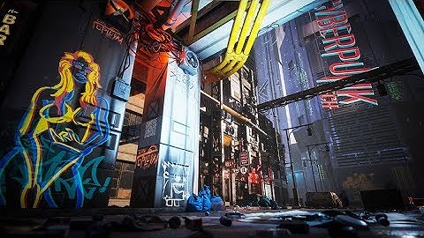 CyberPunk Environment Kit [4k] [UE4]