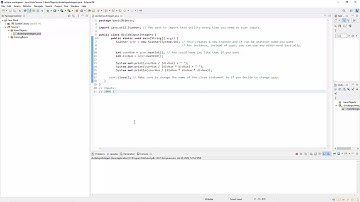 Java Lab: Divide Input Integers