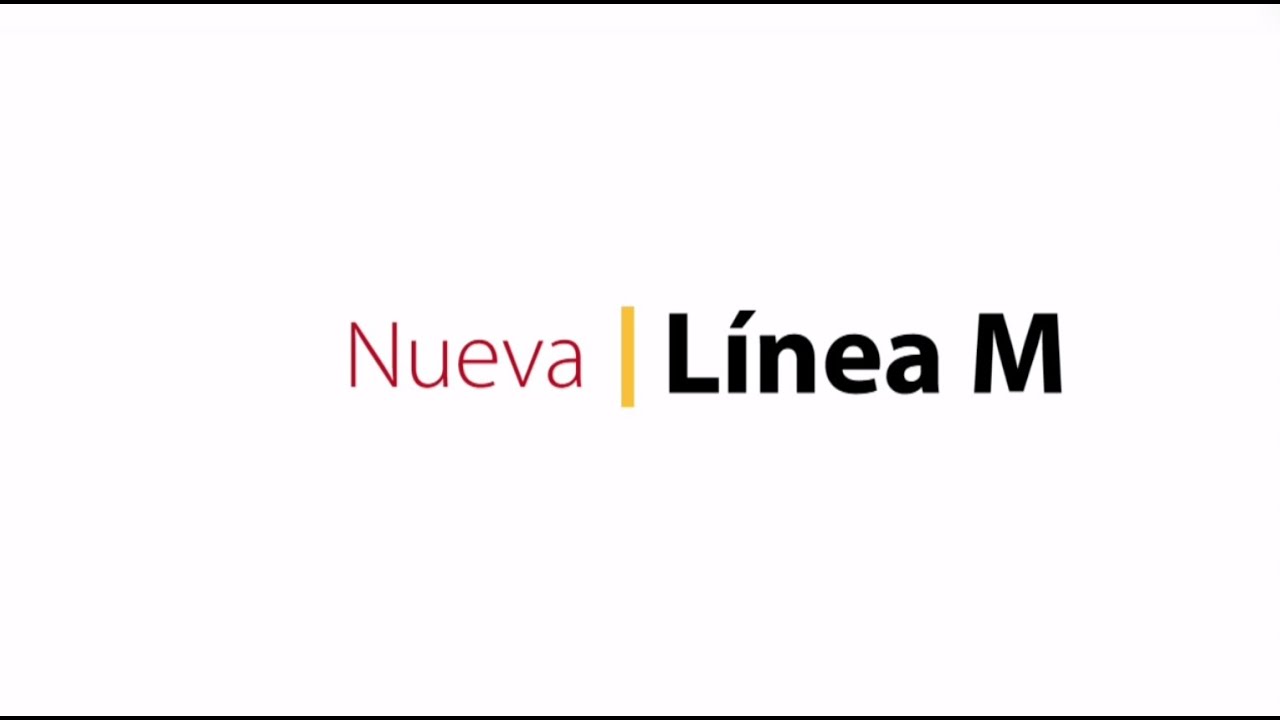 Línea M Recorrido de nueva línea a partir de octubre de 2023 - YouTube
