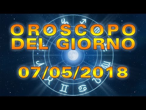 Video: Oroscopo 7 Maggio