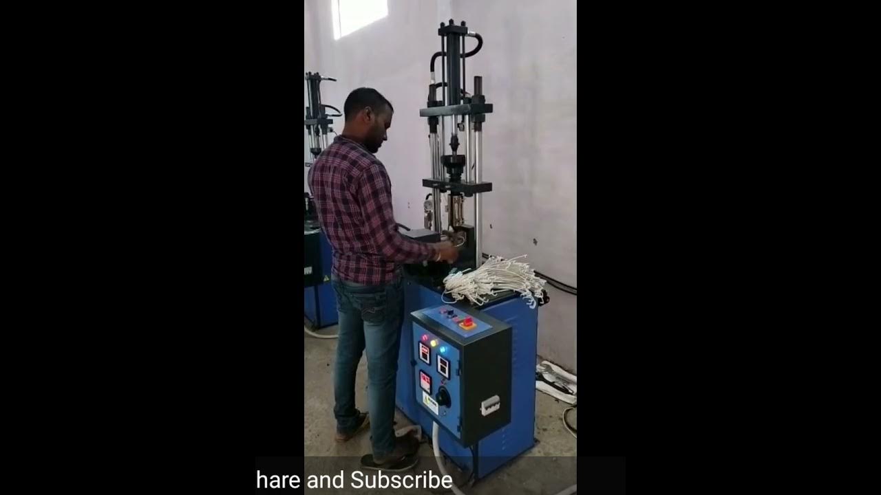 Bucket Handle Molding Machine VISHWAKARMA MACHINE YouTube