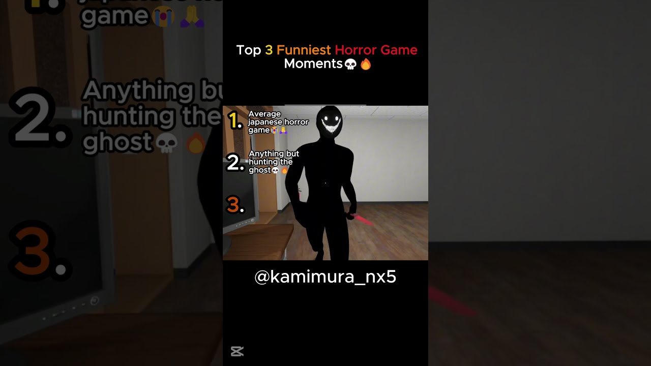Top 3 Funniest Horror Game Moments Try Not To Laugh 