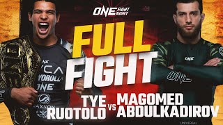 Tye Ruotolo vs. Magomed Abdulkadirov | Full Fight Replay