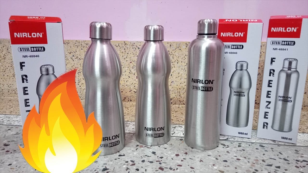 Nirlon Steel Water Bottle UNBOXING Better than Plastic Bottle