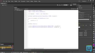 13-Timers And Enterframe Events - Mobile Apps Development Tutorials Adobe Flash Prof CC -WzTechno
