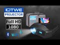 IOTWE A4300 Native 1080p Bluetooth Wi Fi Projector Review