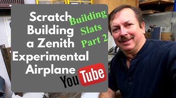 Scratchbuilding a Zenith 701 Experimental Airplane, Building The Slats Part 2