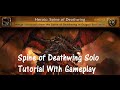 Spine of deathwing solo tutorial with gameplay