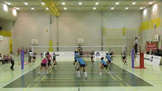 VBC Galina x Schafhausen (Swiss NLA 2017/2018); Nuria Lopes as opposite - Nr. 16 in Light Blue Jersey