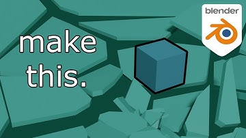 Master Blender Ground Destruction using Cell Fracture (4.0+)