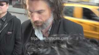 Anson Mount - Signing Autographs at AMC Upfront in NYC