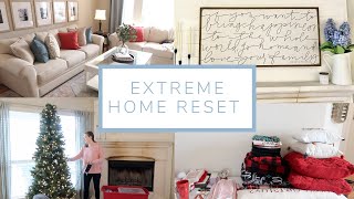 Extreme Home Reset for 2021! | Cleaning Motivation | December 2829, 2020