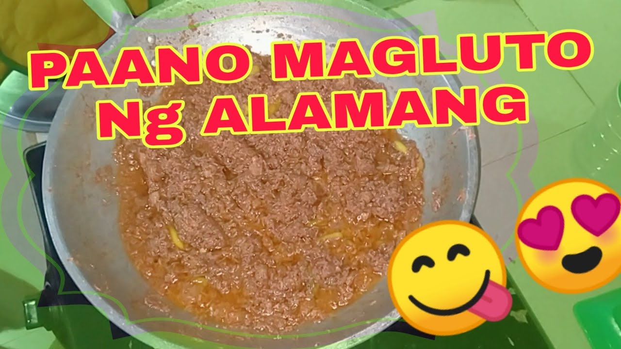 How to Cook Alamang - YouTube