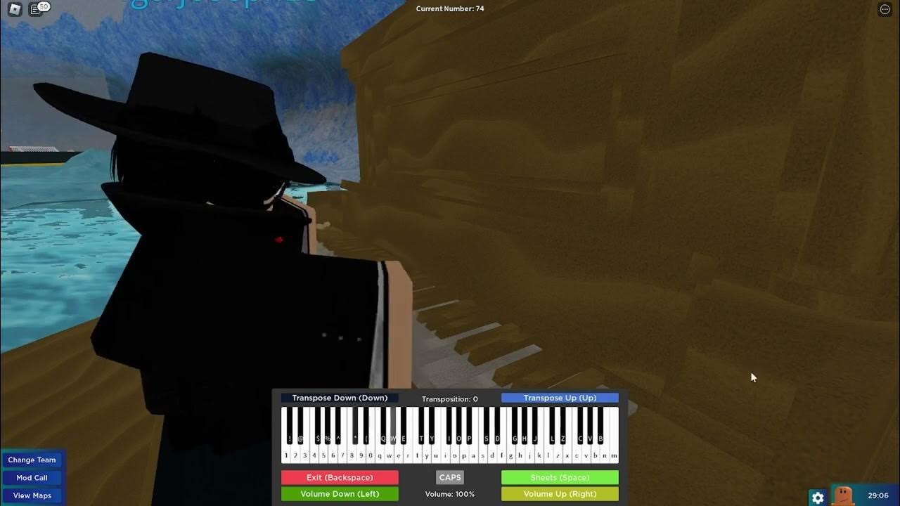 Playing Runaway Kanye west on roblox piano YouTube