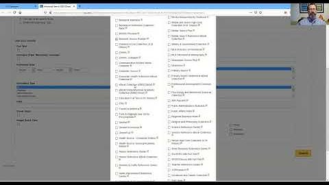 Searching multiple Ebsco databases at the same time