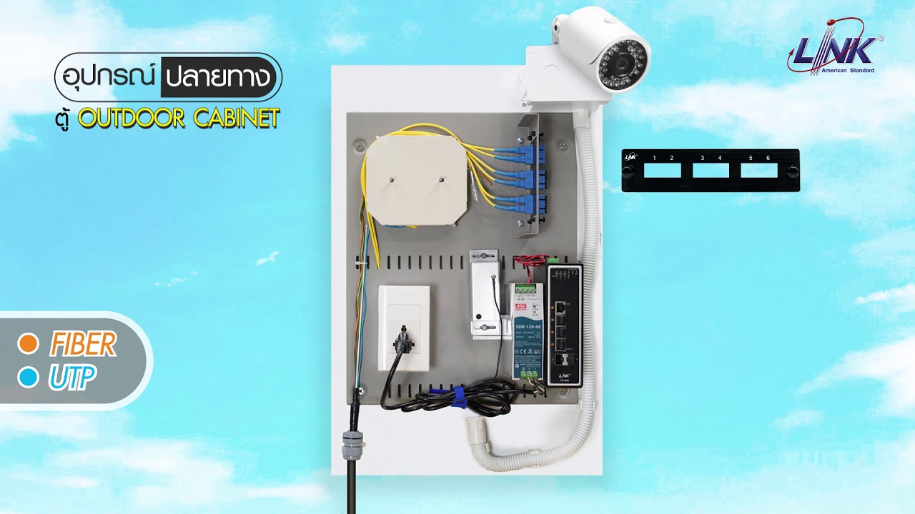 ระบบ ไฟเบอร์ ออฟ ติก  2022 New  LINK How to :  Solution CCTV ชุดอุปกรณ์การใช้งาน Solution CCTV