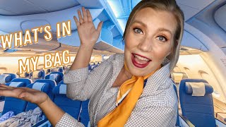 Whats in my bag; Flight Attendant Edition 2022
