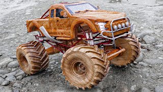 Spent 21 Days to Make Detailed Ford F150 Monster Truck Out of Wood