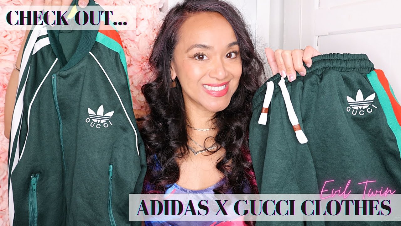 Adiducci? Guccidas? Either way we're all in to Adidas X Gucci