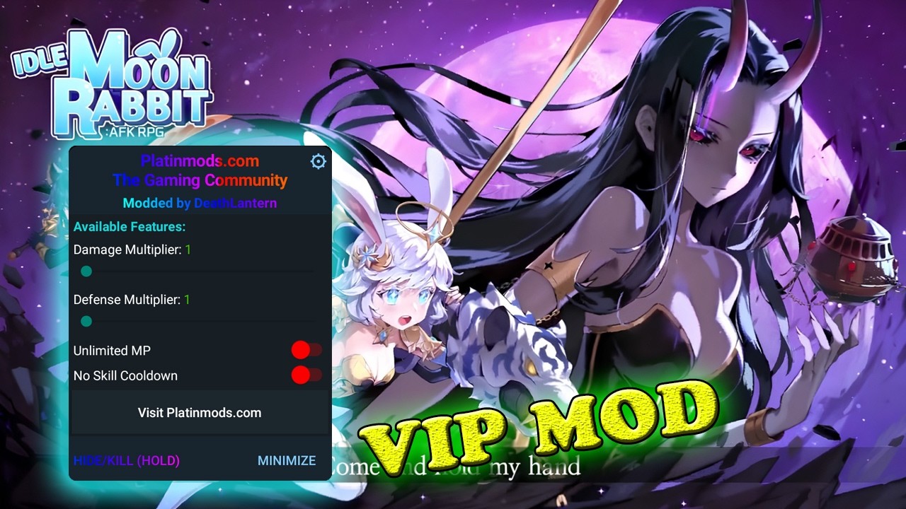 Moon☆ページ Idle MoonRabbit AFK RPG Y5 MOD Menu APK | Damage & Defense