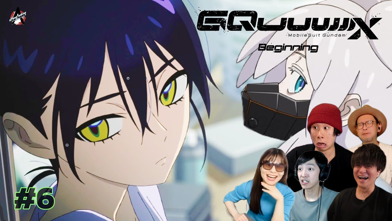 Mobile Suit Gundam GQuuuuuuX episode 6 | Japanese Reaction Mashup