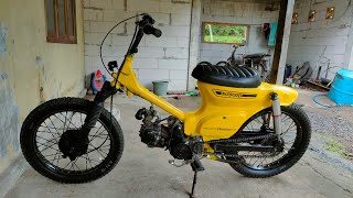 Cara Pemasangan Striping Japstyle Model Cub basic Honda Astrea Grand