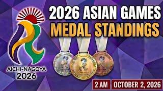 ASIAN GAMES 2026 MEDAL TALLEY -  TEAMS STANDINGS Explained — Full Table screenshot 2