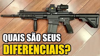 Fuzil Hk417 O Que Parece Comum, Pode Surpreender