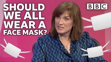 Do I have to wear a face mask outside? | Question Time - BBC