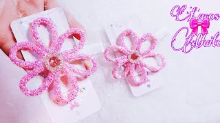 Como Fazer Flor Utilizando Tubo de Strass