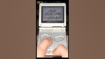 Super Mario World for Game Boy Advance #retrogaming #gba #gameboyadvancesp #supermarioworld