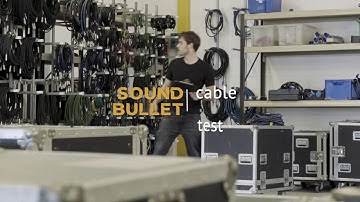 Continuity test XLR cables with the Sound Bullet