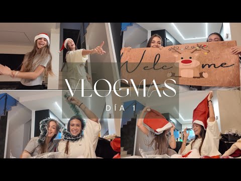 VLOGMAS 1- My Christmas shopping to decorate my house and what I spent🎁 l Tania Deniz