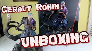 Geralt Ronin Unboxing !! (CD Project Red Store-Exclusive Statue) The Witcher 3