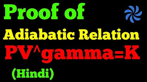 proof of adiabatic relation