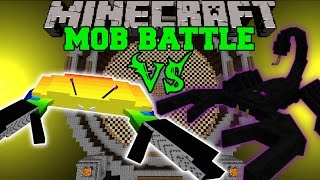 GIANT CRAB VS EMPEROR SCORPION - Minecraft Mod Showcase - Mob Battle