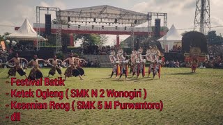 🔴Live Alun-alun Wonogiri Festival Kesenian
