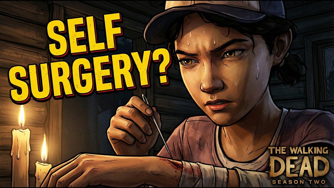 «Жестокая самооперация Клементины — геймплей 2 сезона «Ходячих мертвецов»» 