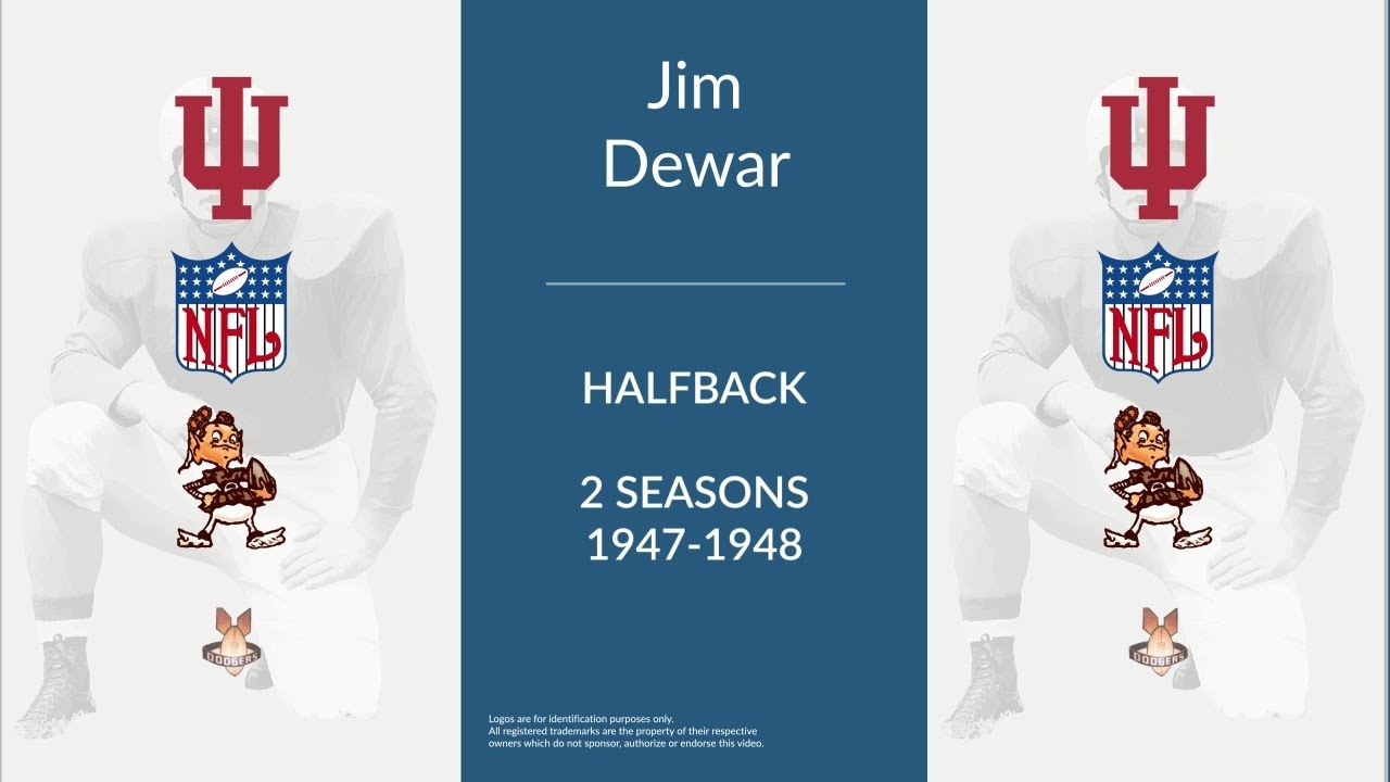 Jim Dewar Football Halfback YouTube