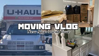 Vlogmas Day 2: moving vlog | NEW APARTMENT TOUR