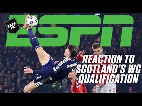 'WHAT A JOB' Scotland have done! - Don Hutchison CELEBRATES World Cup qualification 🙌 | ESPN FC