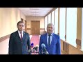 Александр Лазарев и Владимир Мякуш об итогах шестнадцатого заседания Законодательного Собрания