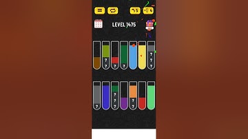 Water sort puzzle - Level 1475