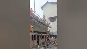 Plastering work for shophouse #automobile #siteoffice #construction #vlog #builder