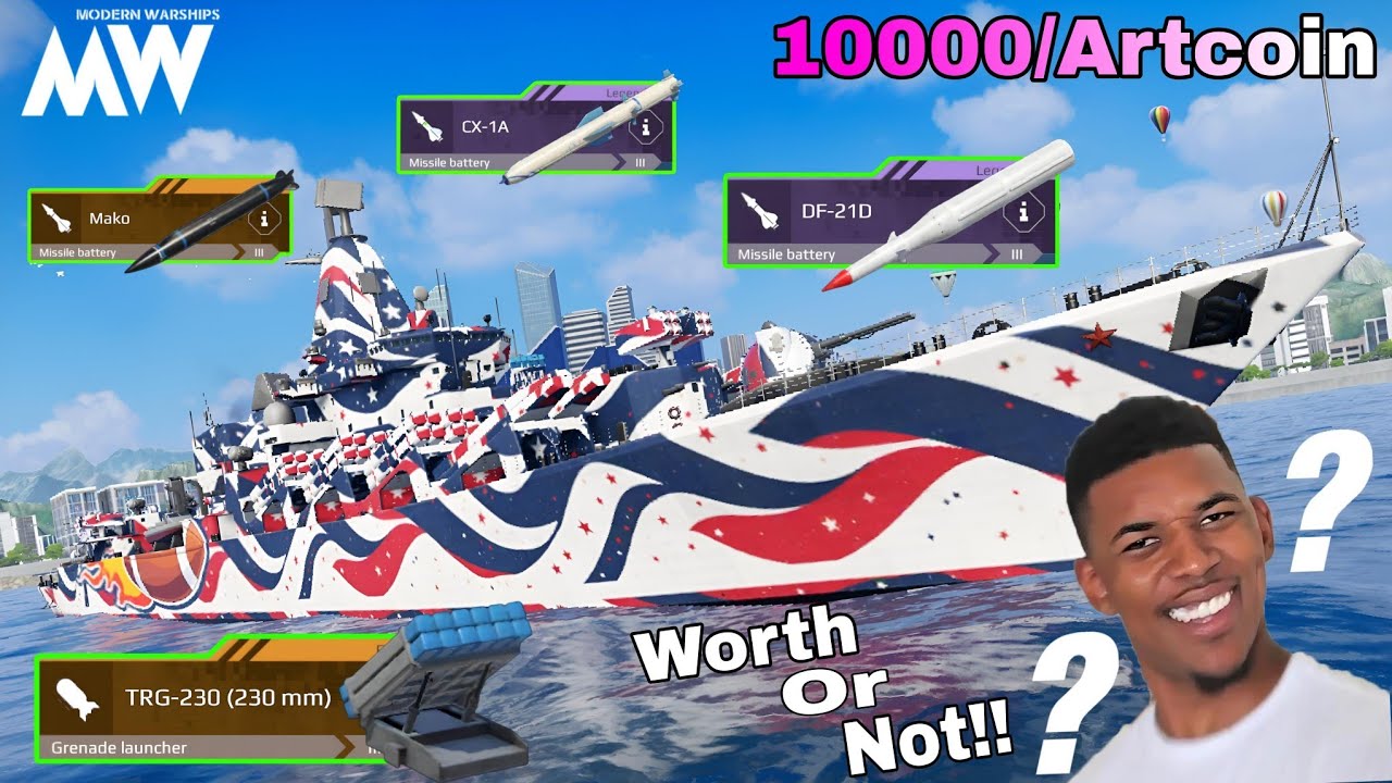 CN Project - 10k/Artcoin 💸 Still Worth 🤔 Or Trash 🚫 - Modern Warships