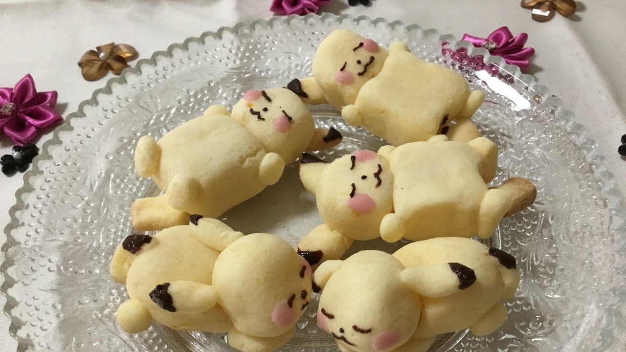 ピカチュウのスノーボールクッキーを作りたい 小麦 卵不使用 Gluten Free Pikachu Snowball Cookie Youtube