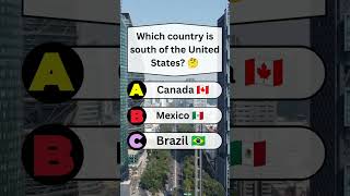Only Americans Get This Right 😳 What’s South of USA? 🌍🇺🇸
