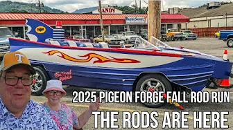 First of Rod's Show Up On The Parkway 2025 Pigeon Forge Fall Rod Run / What Next For Us In September
